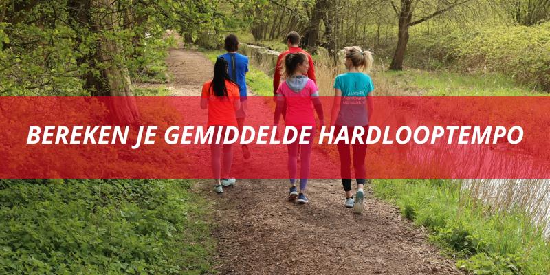 bereken je gemiddelde hardlooptempo - artikel